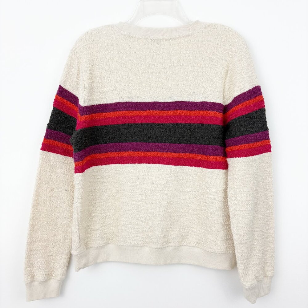 Faherty Organic Cotton Striped Sweatshirt - Picture 3 of 11